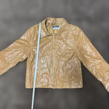 BASIC CONCEPT 페이크 가죽 자켓 42