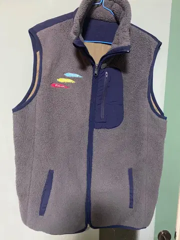 Finch 비다 플리스 베스트 그레이