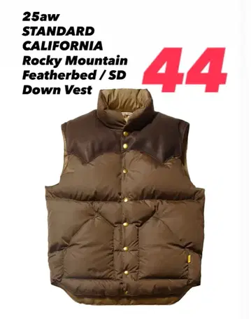 25aw 스탠다드 캘리포니아 SD 다운 베스트