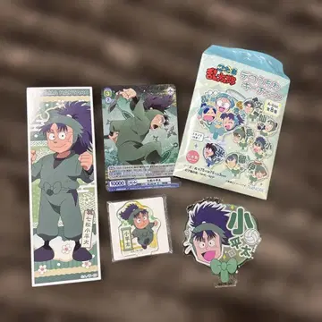 닌타마 란타로 나나마츠 코헤이타 6학년 그린 카드 스티커 아크릴 스탠드