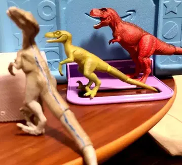 공룡 피규어 세트 티라노사우루스, 랩터, 블루