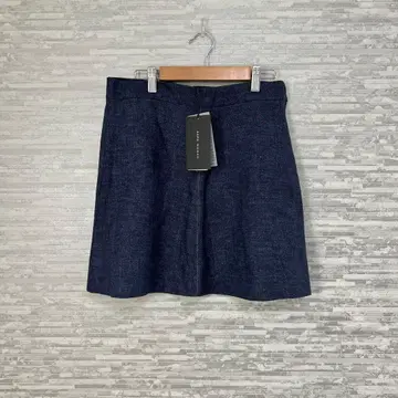 자라 우먼 데님조 사다리꼴 스커트 택 포함 M 네이비
