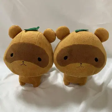 요호 x 복숭아 SS 다이토 복권 와타리 봉제 인형 2점 세트