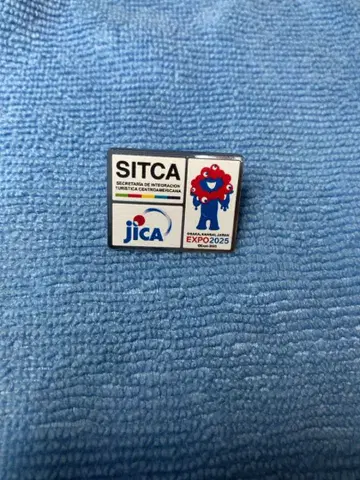 오사카 만박 EXPO 2025 미야쿠미야쿠 콜라보 핀 배지