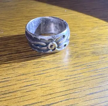 실버 925 꽃무늬 반지 9호