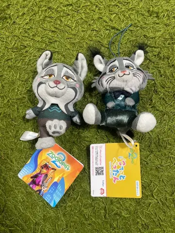 주토피아2 코텟토 펫탄 마스코트 빨간 볼 마스코트 파우버트