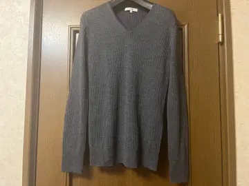 새상품급 23구 얇은 소재 리브 니트 38