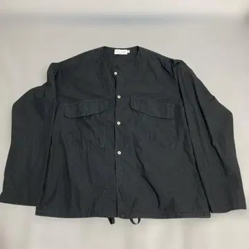 MANUAL ALPHABET 노카라 자켓 블랙