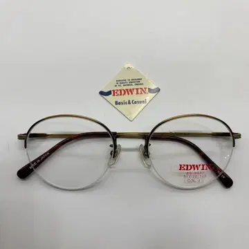 EDWIN 에드윈 빈티지 안경 프레임 E5-9642 남녀 공용