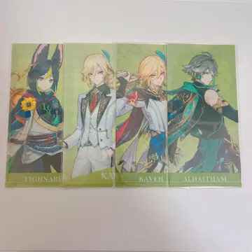 원신 프라이즈 한정판 GiGO 콜라보 티켓 파일 알하이탐 카베