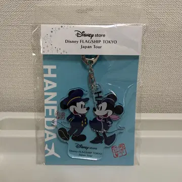 디즈니 플래그십 하네다공항 한정판 미키 미니 아크릴 키링