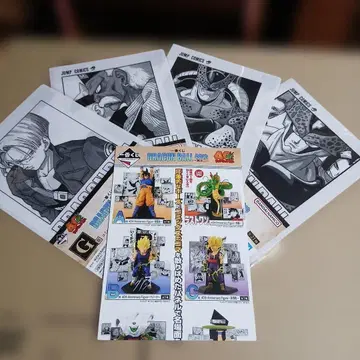 드래곤볼 40주년 기념 제일복권 클리어 파일 4장 포스터