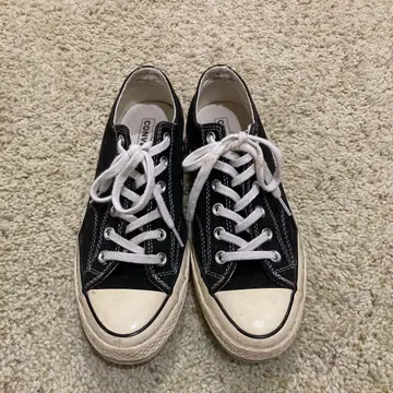 [ 24.5cm ] 컨버스 척테일러 CT70 블랙