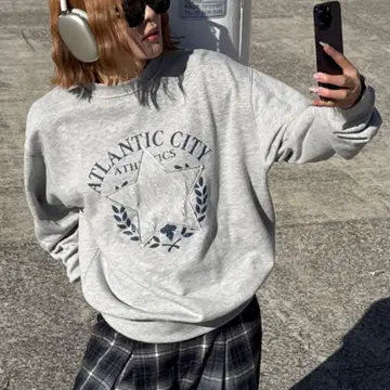 [sedacle] 숄더 버튼 맨투맨