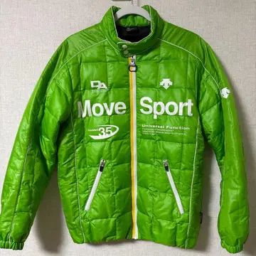 DESCENTE Move Sport 그린 다운 자켓 M 사이즈