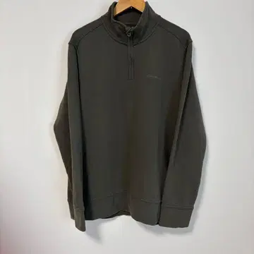 Eddie Bauer 하프 지퍼 맨투맨