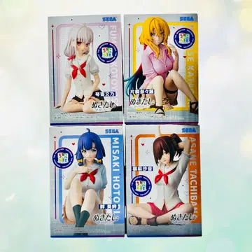 [ 누키타시 THE ANIMATION 쵸코노세 프리미엄 피규어 ] 4종