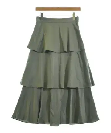 Khaju SHIPS JET BLUE 롱 맥시 길이 스커트 여성용