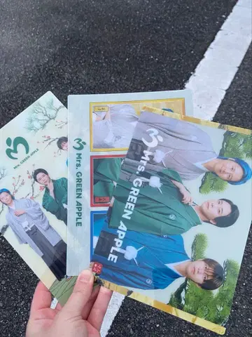 미세스 로손 설날 비주얼 시트 3매 세트 오늘 12/30 발송합니다