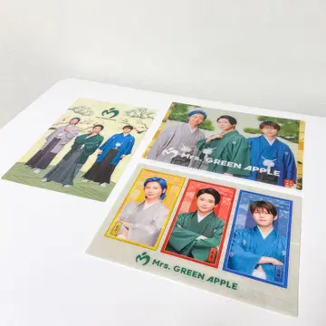 미세스 로손 설날 비주얼 시트 3매 세트 오늘 12/30 발송합니다