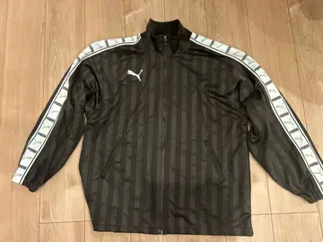 PUMA 브라운 스트라이프 저지 세트