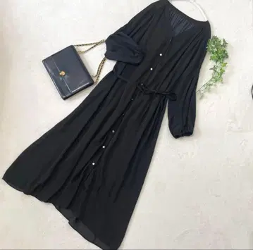 pastelmaam 롱 원피스 블랙 프리 사이즈