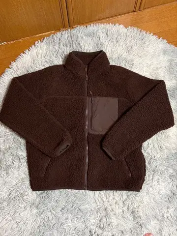 BEAMS 아우터 다크 브라운 플리스 자켓