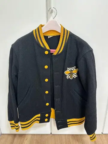 50s 런택 챔피온 버튼 바시티 자켓