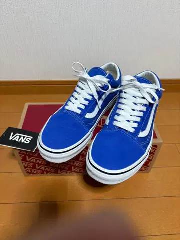 VANS 올드스쿨 블루 26cm