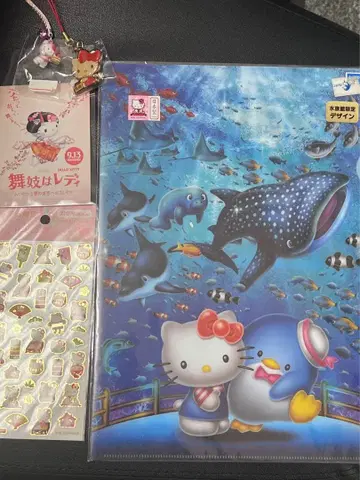 헬로키티 A4 클리어 파일 외 세트