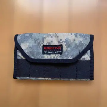 BRIEFING 카모플라쥬 장지갑