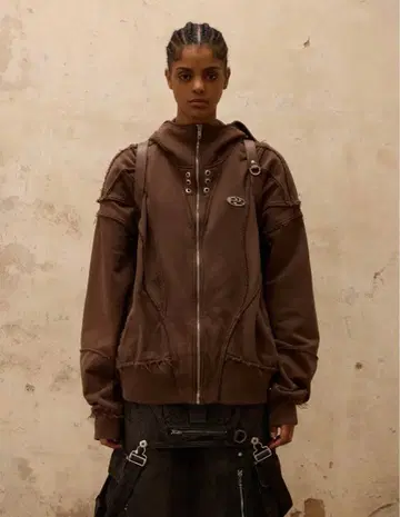 Personsoul Petal Hoodie 집업 후드티 Y2K