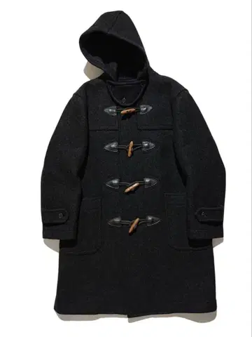 70년대 당시물 밴재킷 이시즈 켄스케 멜톤 울 더플 코트