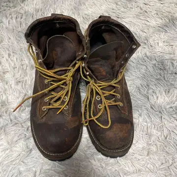 vibrarn 천연 가죽 하이컷 부츠