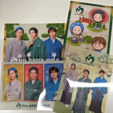 Mrs. GREEN APPLE 비주얼 시트 세트
