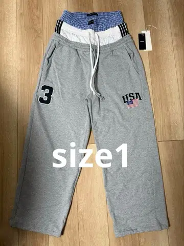 PROJECT_G/R 3 LAYERED SWEAT PANTS size 1