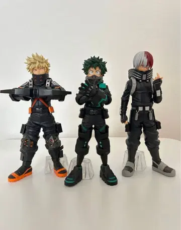 히로아카 제일복권 월드 히어로즈 미션 미도리야 바쿠고 토도로키 3체 세트