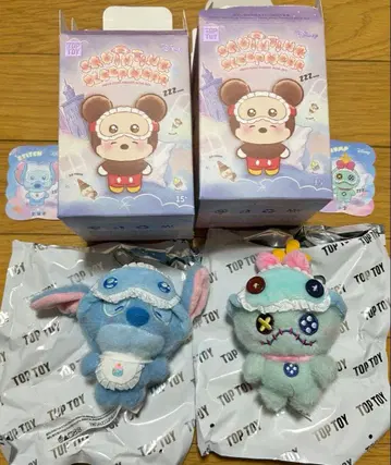 탑토이 쓰리 스티치 스크럼프 봉제 인형 펜던트 키체인