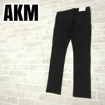 AKM 블랙 스키니 데님 청바지 M 사이즈 남성용