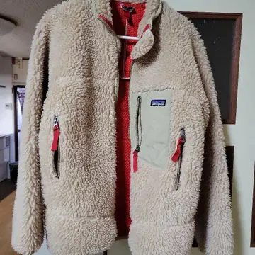 Patagonia 플리스 자켓 베이지