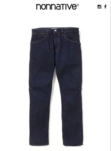 nonnative DWELLER 5P JEANS 02 사이즈 1 인디고