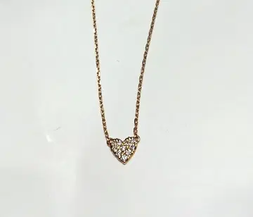 AHKAH 하트 파베 목걸이