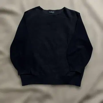 새상품급 ships 홀 가먼트 보트넥 풀오버 니트 네이비