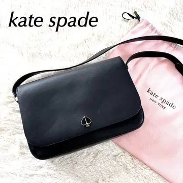[ 새상품급 ] 케이트 스페이드 니콜라 숄더백 가죽 미니백 블랙