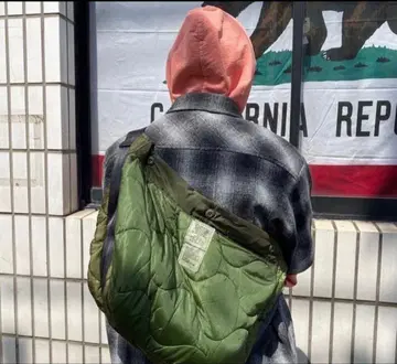 US 아스 M-65 라이너 리메이크 백 기무라 타쿠야 메신저