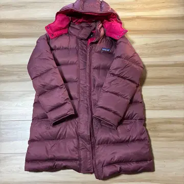patagonia 파타고니아 다운 자켓 핑크 XL 후드 탈부착 가능