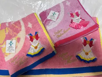 세일러문 코스튬 타월 3종 세트 치비문 미사용