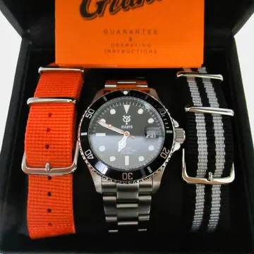 미사용 자이언츠 손목시계 블랙