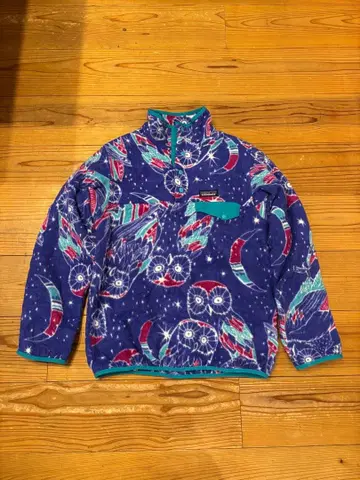 Patagonia 올빼미 패턴 신틸라 스냅t 2016