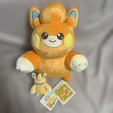 파모 등신대 포징 봉제 인형 파모트 쫀득 손바닥 봉제 인형 포켓몬 센터